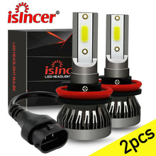 ISINCER H11 LED Headlight Kit Low Beam Bulb Super Bright 6000K 45Day Free Return