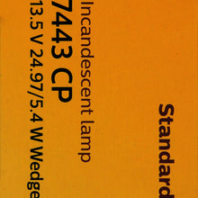 Tail Light Bulb-Standard Rear,Outer PHILIPS 7443CP