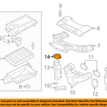 TOYOTA OEM Air Cleaner Intake-Hose Duct Tube Clamp 9611110750