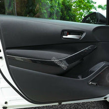 Carbon Fiber Inner Door Decor Strip Trim For Toyota Corolla Hatchback 2019 2020