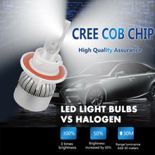 H13 9008 278250LM High Low Beam CREE LED Headlight Bulbs For Ford F150 2004-2014