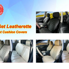 Full Sets Leather like Car Seat Cushion Cover Protectos for Car Sedan SUV#3829