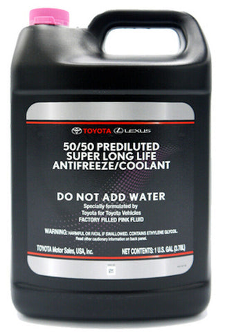 Genuine OEM Toyota 00272-SLLC2 1 Gallon Coolant Antifreeze New Free Shipping USA