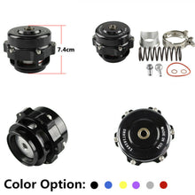 35PSI Tial 50mm V-Band Blow Off Valve Dump Valve BOV Flange SPRING+FLANGE Black