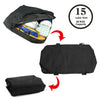 Waterproof Car SUV Roof Top Bag Travel Cargo Carrier Luggage Storage Pack Black