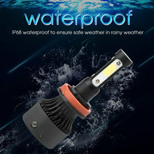 H11/H9/H8 LED Headlight Kit Low Beam Bulb Super Bright 6000K 60 Days Free Return