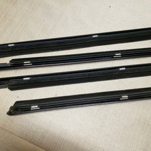 2003-09 Mercedes W211 E320 E350 E500 E55 Exterior Door Window Trim Seal Set OEM