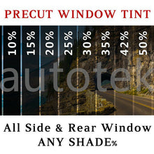 ALL PRECUT SIDES + REARS WINDOW TINT KIT COMPUTER CUT GLASS FILM CAR ANY SHADE