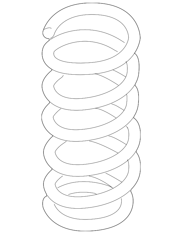 Genuine Nissan Coil Spring 55020-3GP0A