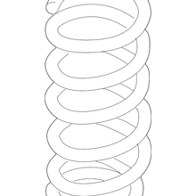 Genuine Nissan Coil Spring 55020-3GP0A