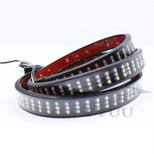 60" Triple Row 450LED 3 Colors Tailgate Flowing Turn Signal Brake Reverse Light