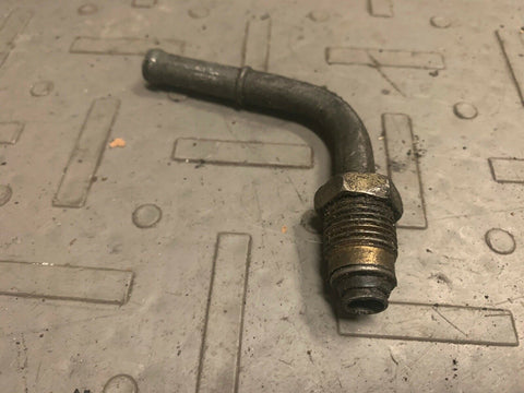 1986-1987 Grand National T-Type POWER STEERING BOX Return LINE HOSE FITTING