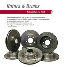 R1616D Rear Drilled Brake Rotor pair of 2