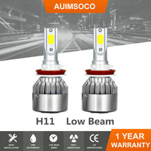 2pc H11 LED Headlight Bulb Low Beam For Honda Civic 2014-2019/Accord 2008-2018