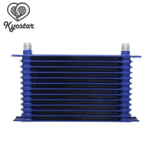 Universal Aluminum Allloy 10AN 13-Row Blue Trust Type Oil Cooler Relocation Kit