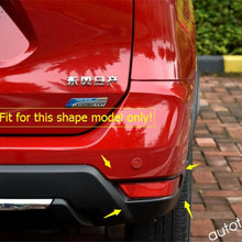 Chrome Front + Rear Fog Lamp Light Cover Trim For Nissan X-Trail Rogue 2017-2020