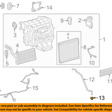 TOYOTA OEM 2018 Camry 2.5L-L4 Evaporator Heater-Drain Hose Grommet 8888806020