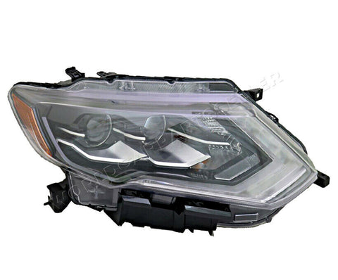 Headlight Right LED For NISSAN ROGUE SAE (USA TYPE) 17-