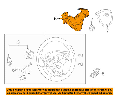 TOYOTA OEM 17-18 Corolla Steering Wheel-Switch Panel 8425002510