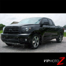 For 07-13 Toyota Tundra 2WD 4WD [TRD STYLE] Black Front Headlight Headlamp Black