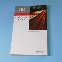 2020 Toyota Corolla Factory Owners Owner's Manual