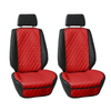 Faux Leather Seat Cushion Pad Cover For Auto Red - Universal Protectors