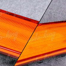 AMBER LENS LED BUMPER TURN SIGNAL SIDE MARKER LIGHTS LAMP FIT 16-20 HONDA CIVIC