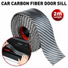 Car Sticker Carbon Fiber Rubber Edge Guard Strip Trunk Door Sill Protector DIY