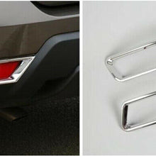 Chrome Rear Fog Lamp Lights Frame Cover Trim For Nissan X-Trail Rogue 2017- 2020