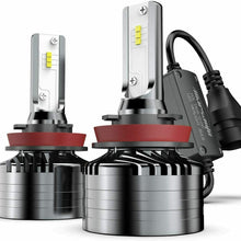 Marsauto H11 LED Headlight Bulb H11/H8/H9 Low Beam Bulbs Fog Light 6000K 2-Pack