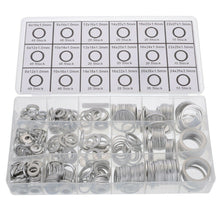 450Pcs Car Engine Oil Drain Plug Aluminum Crush Ring Sealing Rings Accessories