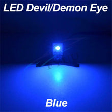 2*CREE Chip LED Devil Demon Blue Eye Lamp Ring Module For Car Headlight Retrofit