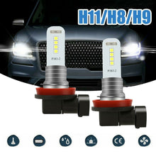 2PCS H11 H9 H8 LED Fog Driving Light 6000K White Super Bright Bulb DRL 100W