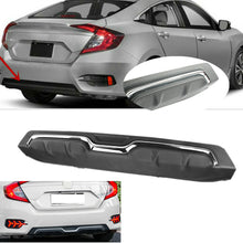 Fit For Honda Civic 2020 Sedan MK10 Rear Bumper Diffuser Lip Spoiler Fin Cover