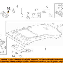 TOYOTA OEM Interior-Roof-Dome Light Bulb 9098111062