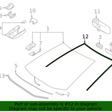 Genuine Toyota Outer Molding 75533-02210