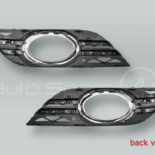 Fog Light Grille and Chrome Trim PAIR fits 2007-2009 MB E-class W211