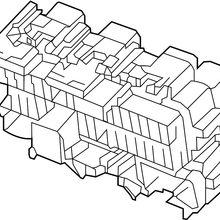 Nissan 24350-6FL0A Junction Block.