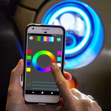 7" RGB LED Halo Headlights + Fog Light Combo Kit For Jeep Wrangler JK 2007-2017