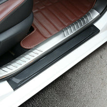 2020 Car Accessories Carbon Fiber Car Scuff Plate Door Sill Sticker Protector 4x