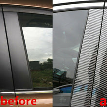 7D Accessories Glossy Carbon Fiber Vinyl Film Car Interior Wrap Stickers Black