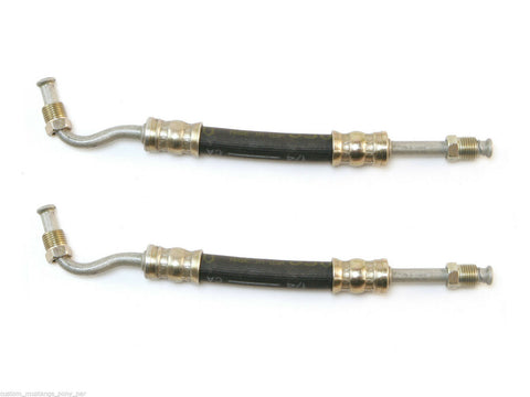 Mustang Control Valve - Cylinder Power Steering Pipe Hoses PAIR 1964 1965 1966