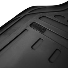 All Weather Floor Mats TPO Plastic Waterproof 3D Semi-Universal Mat Black