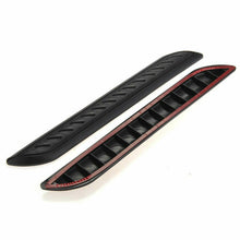 2x Car Front Rear Bumper Door Corner Scratch Guard Cover Lip Trim Bar Parts