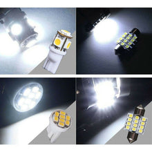 14pcs White Car LED Interior Light Package Kits For Dome Map License Plate Light