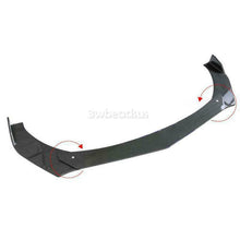 Carbon Fiber Car Front Bumper Lip Chin Spoiler Splitter Body Kit For Universal