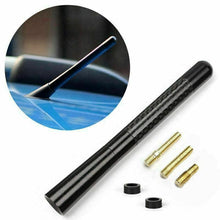 4.7" CARBON FIBER RADIO ANTENNA SHORT JDM BLACK SCREW IN for Toyota 2000-2020