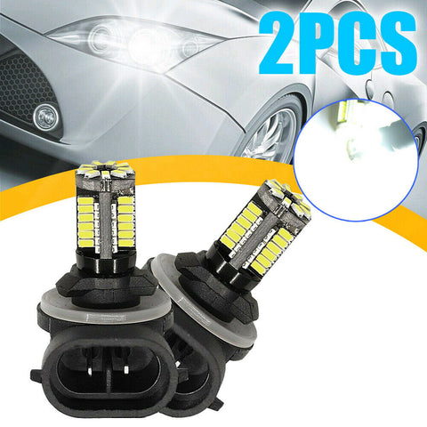 2x 881 LED Replacement Bright White Car Fog Light Bulbs 862/886/889/894/896 12V