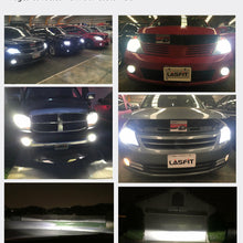 LASFIT H4 9003 HB2 LED Headlight Bulb Conversion Kit High Low Beam 6000K 7600LM