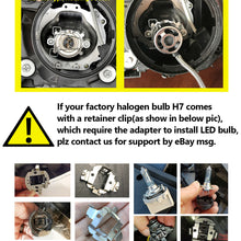 For Mercedes-Benz CLK550 B200 GL320 SL500 SL55 AMG H7 LED Headlight Bulbs Lamps